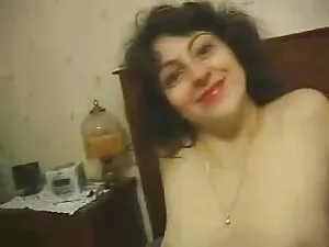 私は小さな男の子のステッカーでブルネット ...